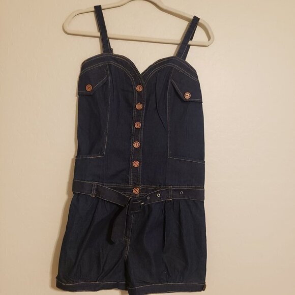 Santory Jean Romper Size M NWT - Picture 2 of 11